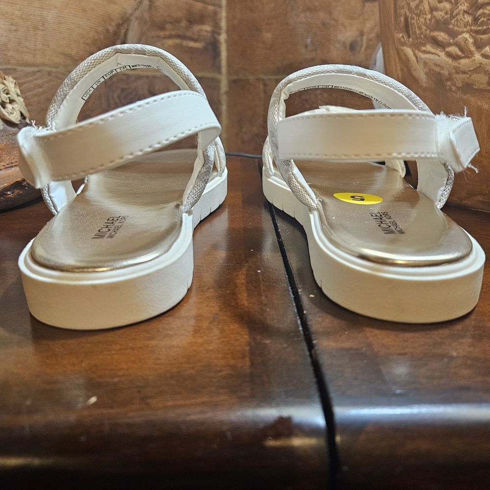 MICHAEL Michael Kors White and Cream Sandals - Picture 5 of 9